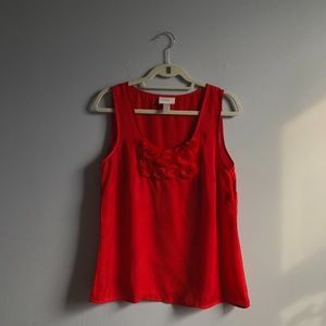 Rose Sleeveless Blouse | LOFT